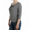 Maglia grigia con maniche a 3/4 - IT48-XXL