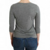 Maglia grigia con maniche a 3/4 - IT48-XXL