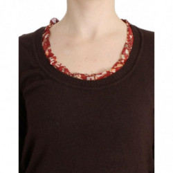Maglione girocollo marrone - IT40-S