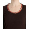 Maglione girocollo marrone - IT40-S