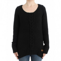 Maglione in lana lavorata a...