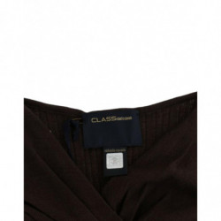 Maglione di lana lavorato a maglia marrone - IT44-L