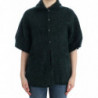 Cardigan in maglia di mohair verde - IT44-L