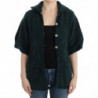 Cardigan in maglia di mohair verde - IT44-L