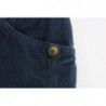Gonna a tubino in velluto a coste blu - IT46-XL