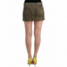 Minigonna in cotone marrone - IT42-M