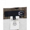 Minigonna in cotone marrone - IT42-M