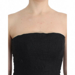 Abito grigio senza spalline - IT46-XL