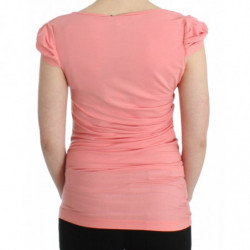 Top in cotone rosa - IT46-XL