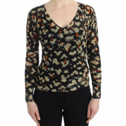 Maglia in lana con scollo a...