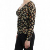 Maglia in lana con scollo a V multicolor - IT40-S