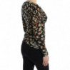 Maglia in lana con scollo a V multicolor - IT40-S