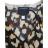 Maglia in lana con scollo a V multicolor - IT40-S
