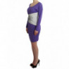 Abito viola a maniche lunghe - IT46-XL