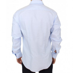 Camicia in cotone celeste - XL
