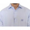 Camicia in cotone celeste - XL