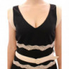 Abito tubino in pizzo nero - IT46-XL